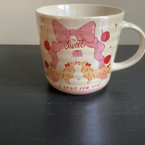 NEW FIG & FERN “My Sweet I Long For You” Coffee Mug Valentine NEW